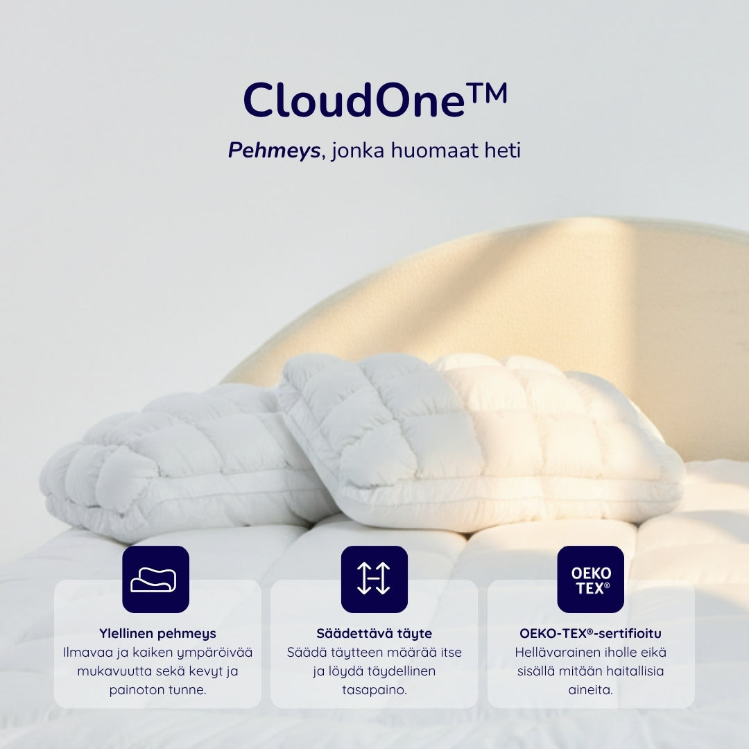CloudOne™ Pehmeä tyyny