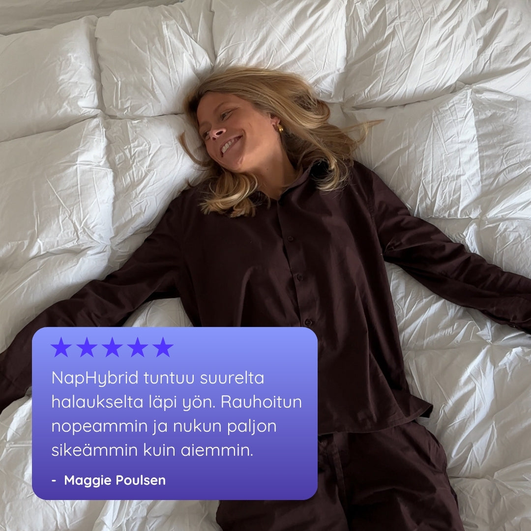 NapHybrid™ Pehmeä painopeitto