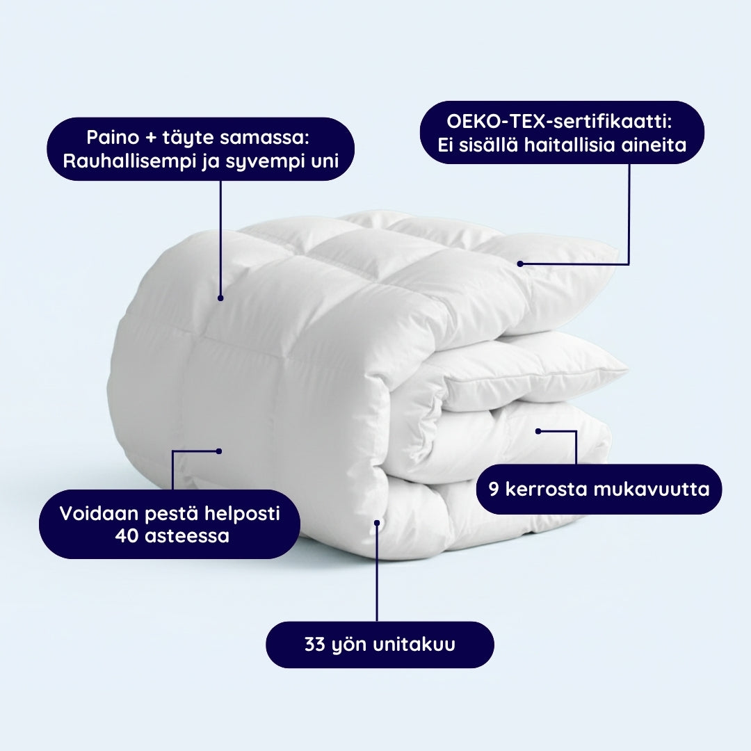 NapHybrid™ Pehmeä painopeitto