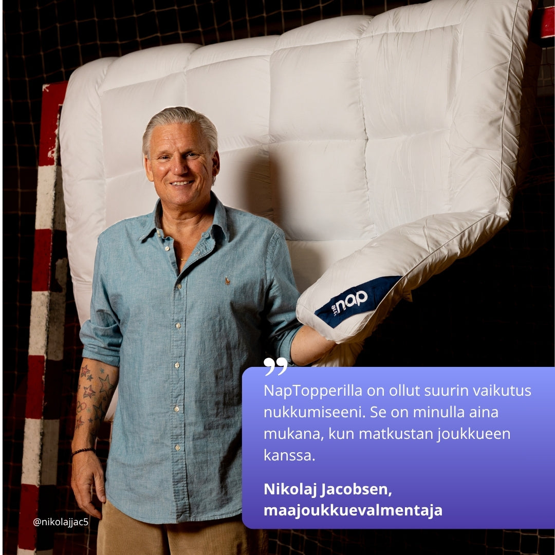 NapTopper™ Lisää mukavuutta