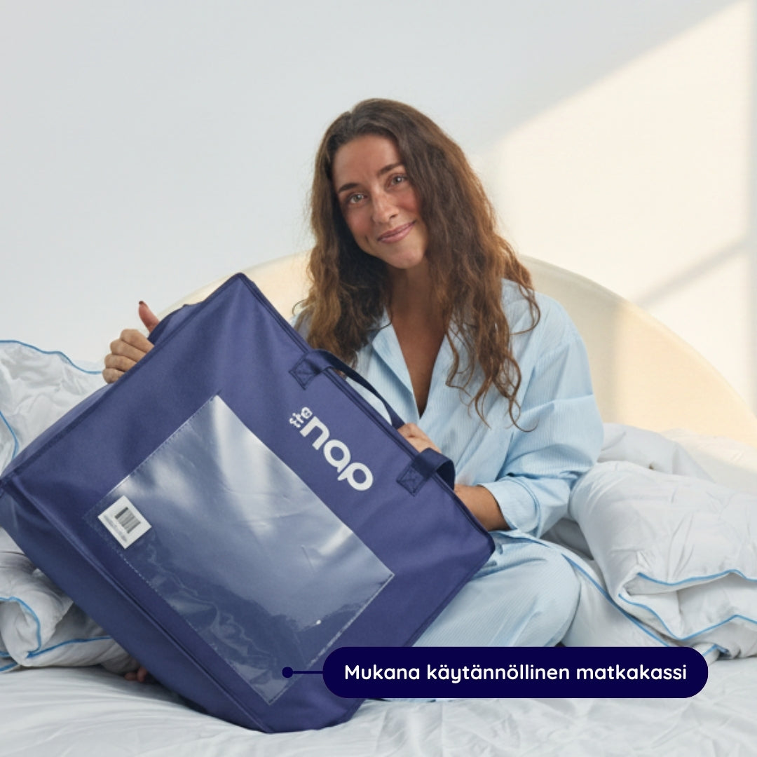 NapRegulate™ Lämpötilaa säätelevä peitto